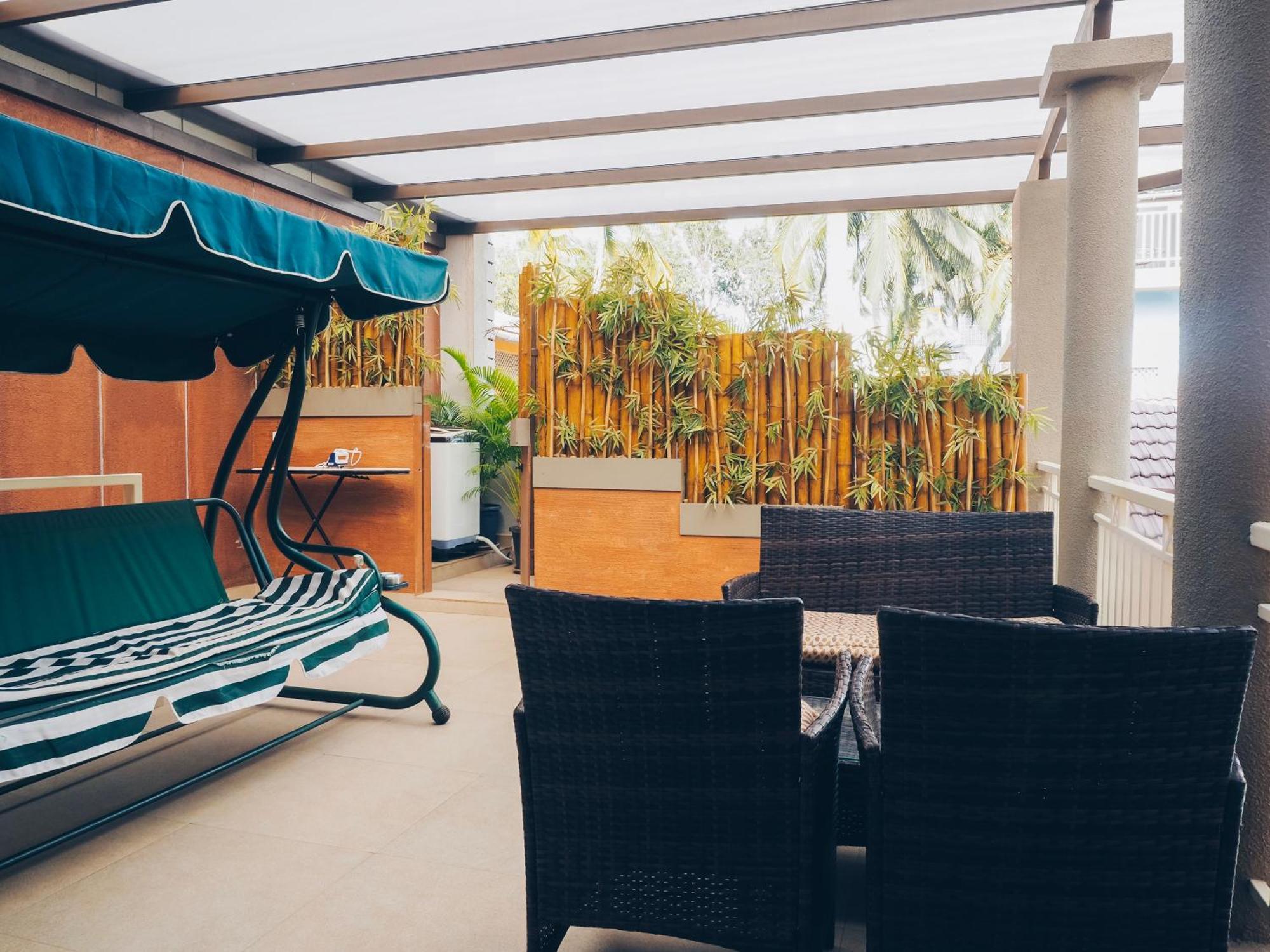 Beach 7 Mins Walk Luxury Villa Diva Calangute Exterior photo